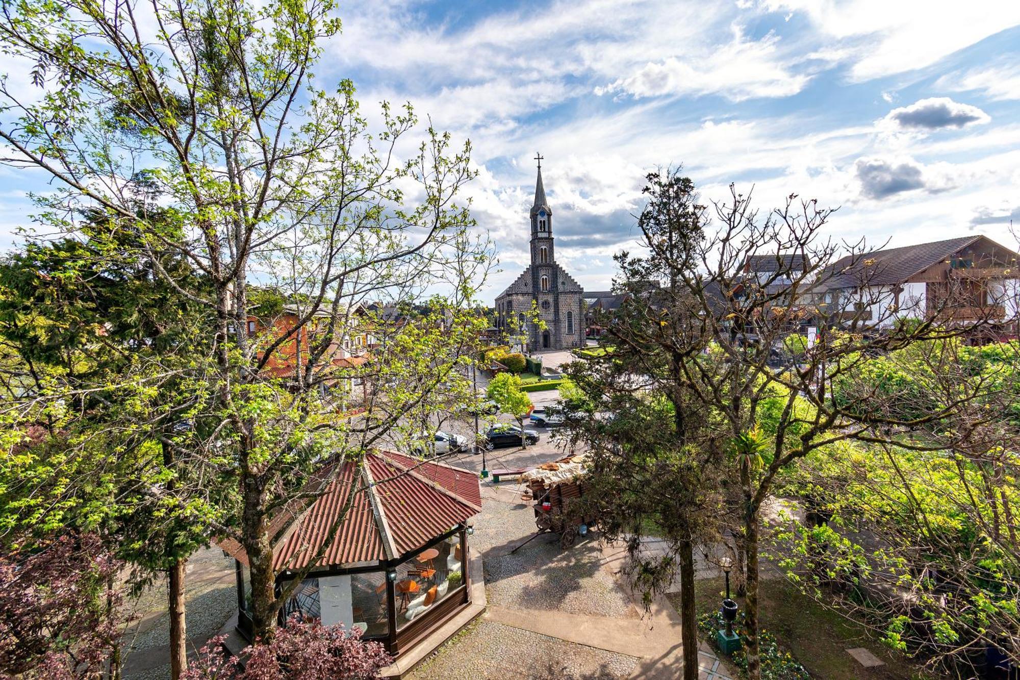 3 Quartos Na Mais Incrivel Localizacao De Gramado Exteriör bild